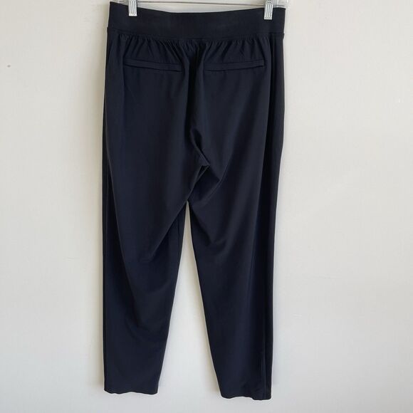 ATHLETA Brooklyn Mid Rise Ankle Pants Black Pull-On Trousers Size 4 - Picture 7 of 16